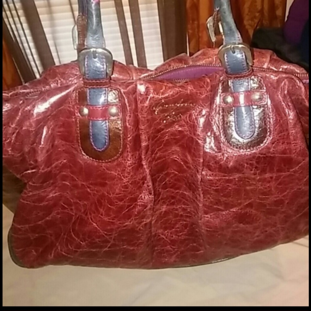 Gianfranco leather handbag. (Italy)